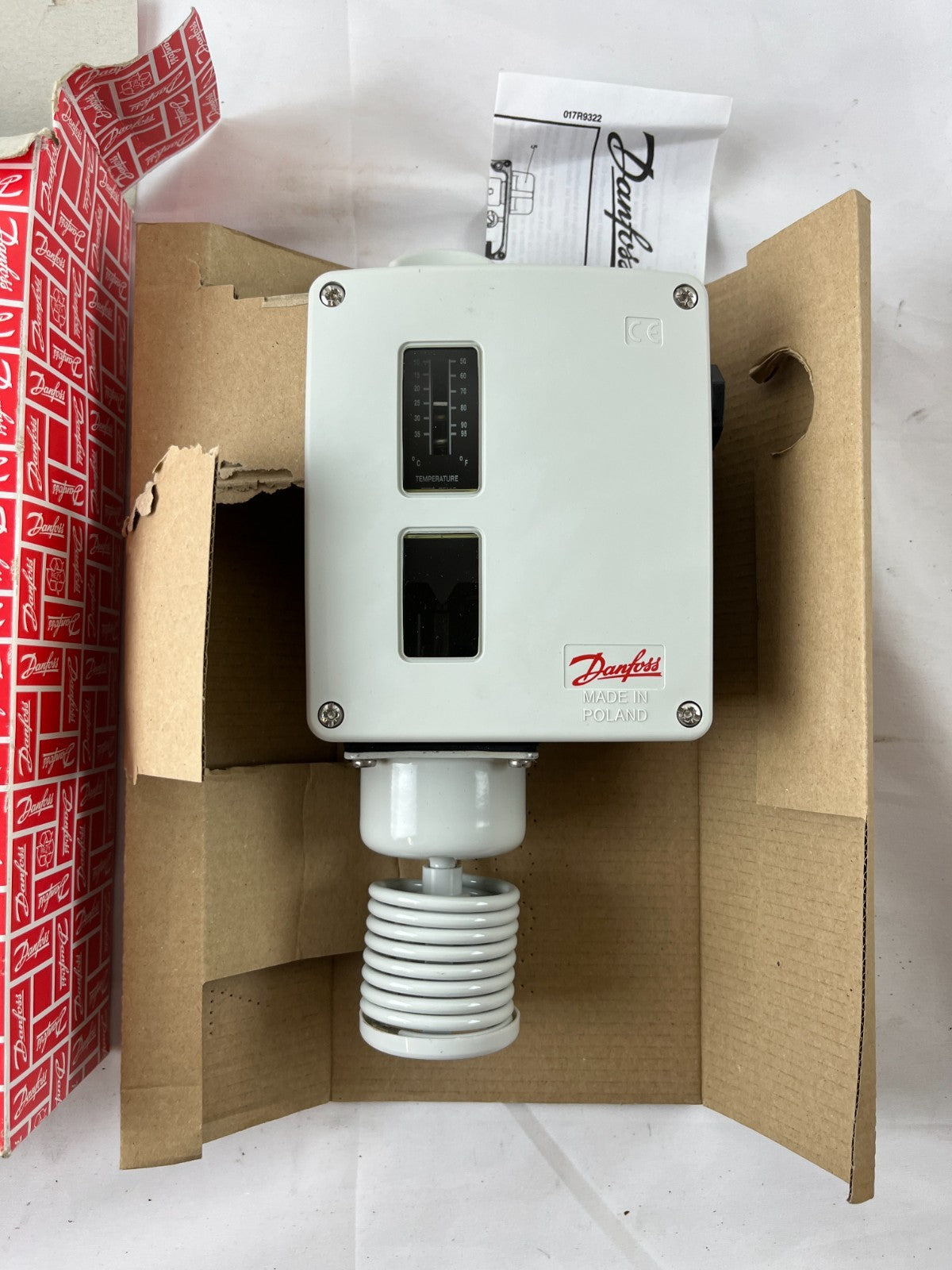 Danfoss RT115 Temperature Control Thermostat 017-519766 SPDT New In Box