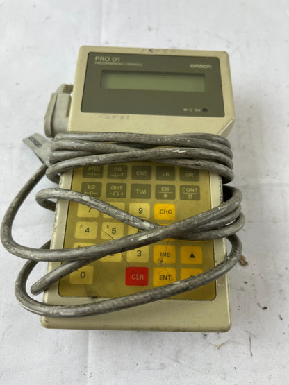 Omron SP10‑PRO01‑V1 PRO 01 Programming Console Used Spare Part