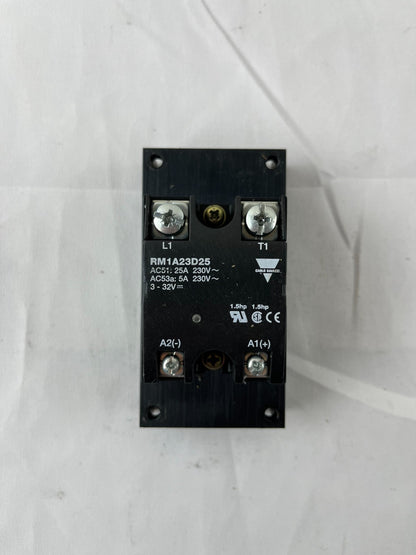 Carlo Gavazzi RM1A23D25 Solid State Relay SSR 25A 265VAC Zero Cross Panel Mount