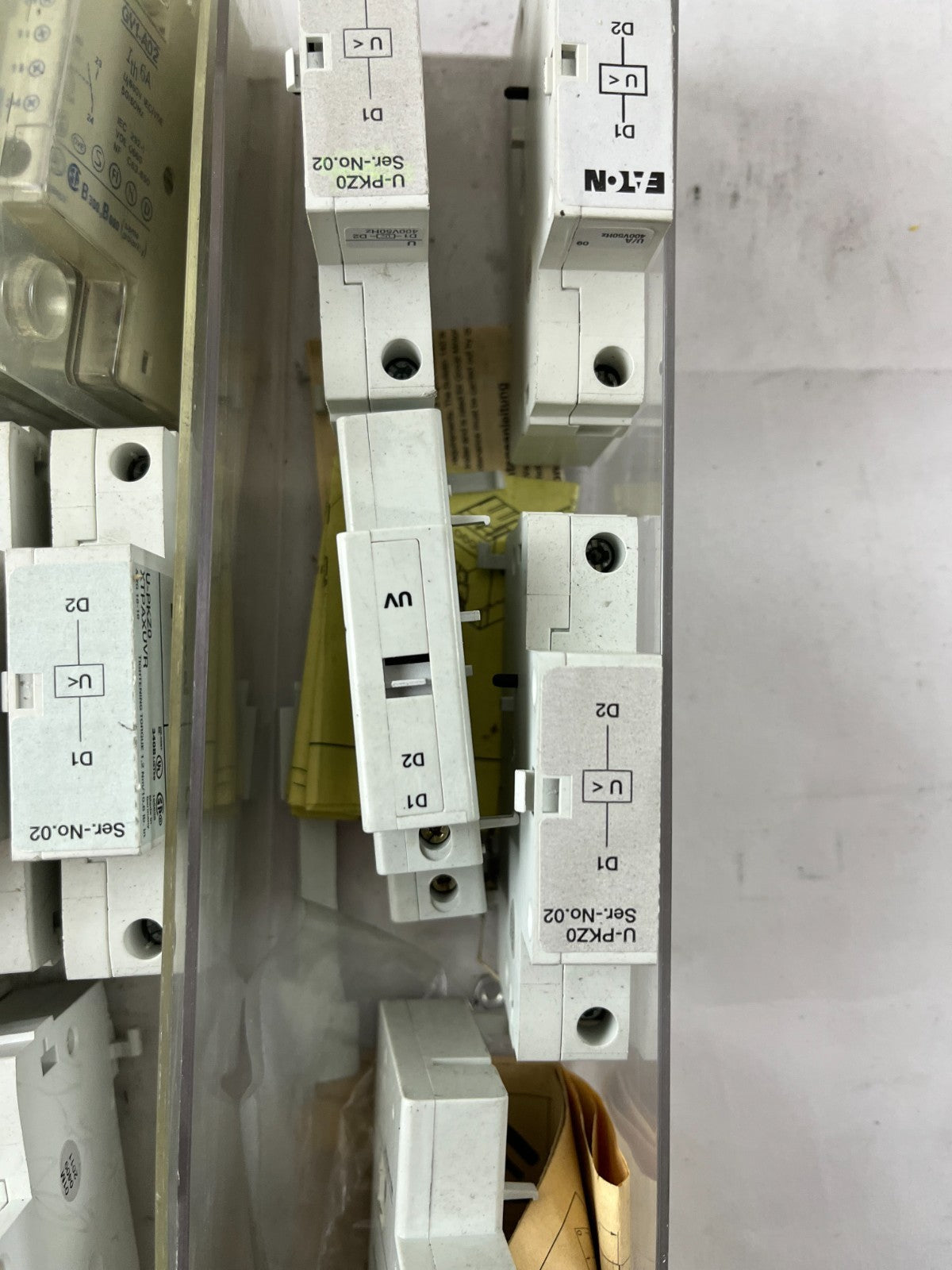 Mixed Industrial Relay Module Lot Moeller Schneider Eaton U-PKZ0 Used Spare Unit