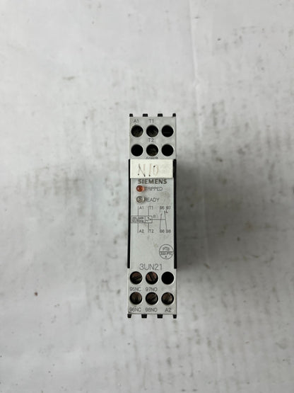 Siemens 3UN2100-0AN7 Thermistor Motor Protection Relay 220-240V Used Spare Unit