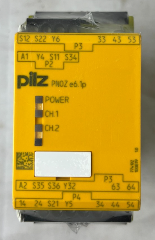 Pilz PNOZ e6.1p 774192 Safety Relay 24VDC 4NO 2SO New Sealed Spare Unit
