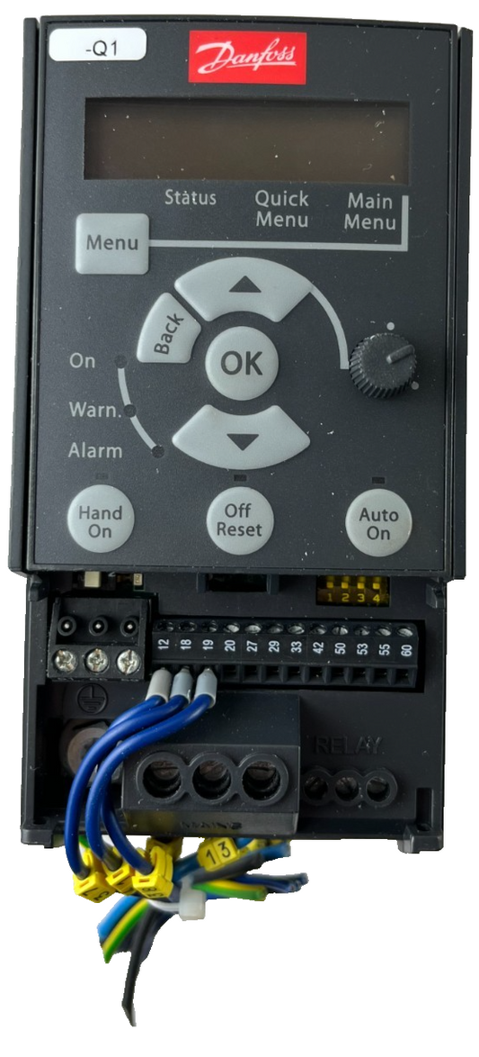 Danfoss VLT Micro Drive FC-051PK18S2E20H3 VFD 0.18kW 200-240V Used Spare Unit