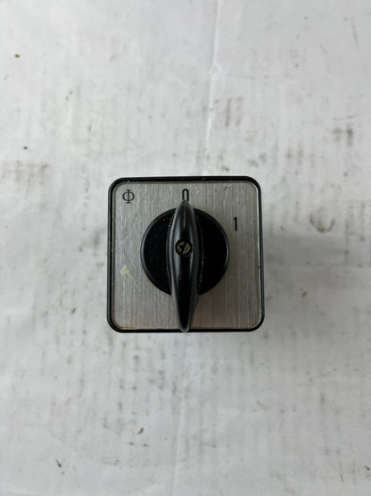 Kraus & Naimer C42 Rotary Cam Switch 63A 660V Panel Mount Selector Switch Used