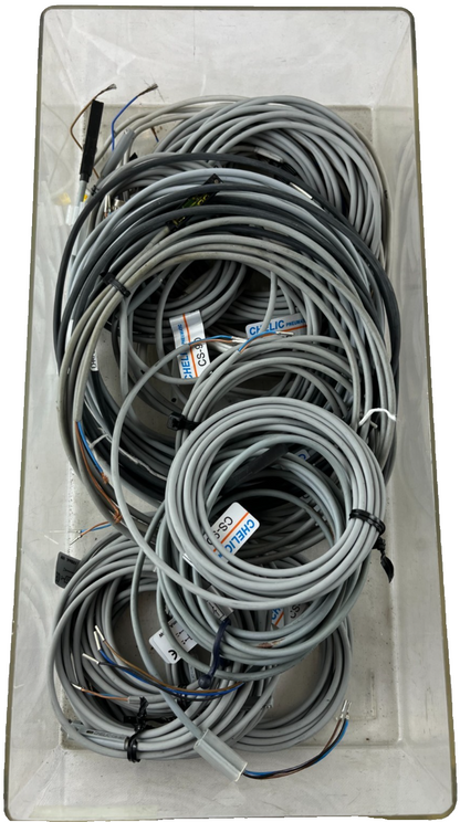 Proximity Sensor Cable Lot Chelic CS-9D Magnetic Switch Used Working Industrial