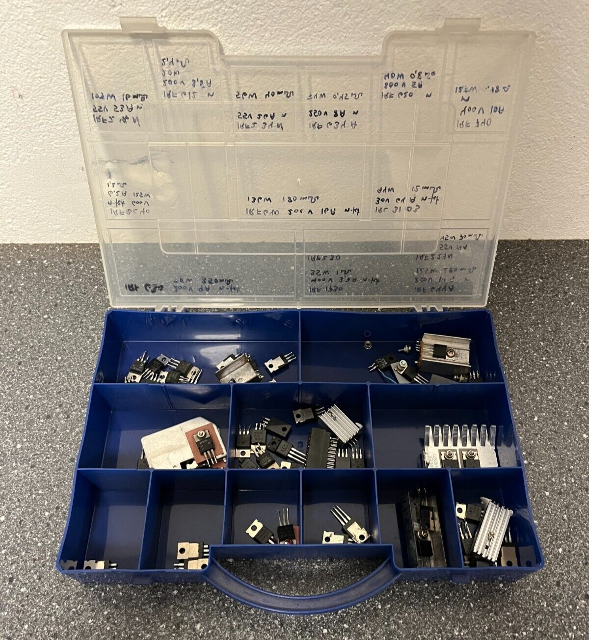 Mixed Lot of MOSFET Transistors & Power Semiconductors - IRF Series, Assorted