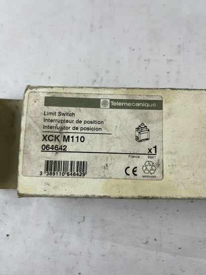 Telemecanique XCK-M110 Limit Switch Metal End Plunger 1NO+1NC 240V 3A IP66 New