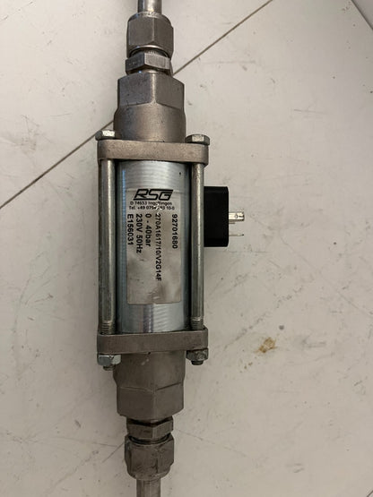 RSG 270A Coaxial Solenoid Valve 0–40bar 230V 1/2" Stainless Steel Used