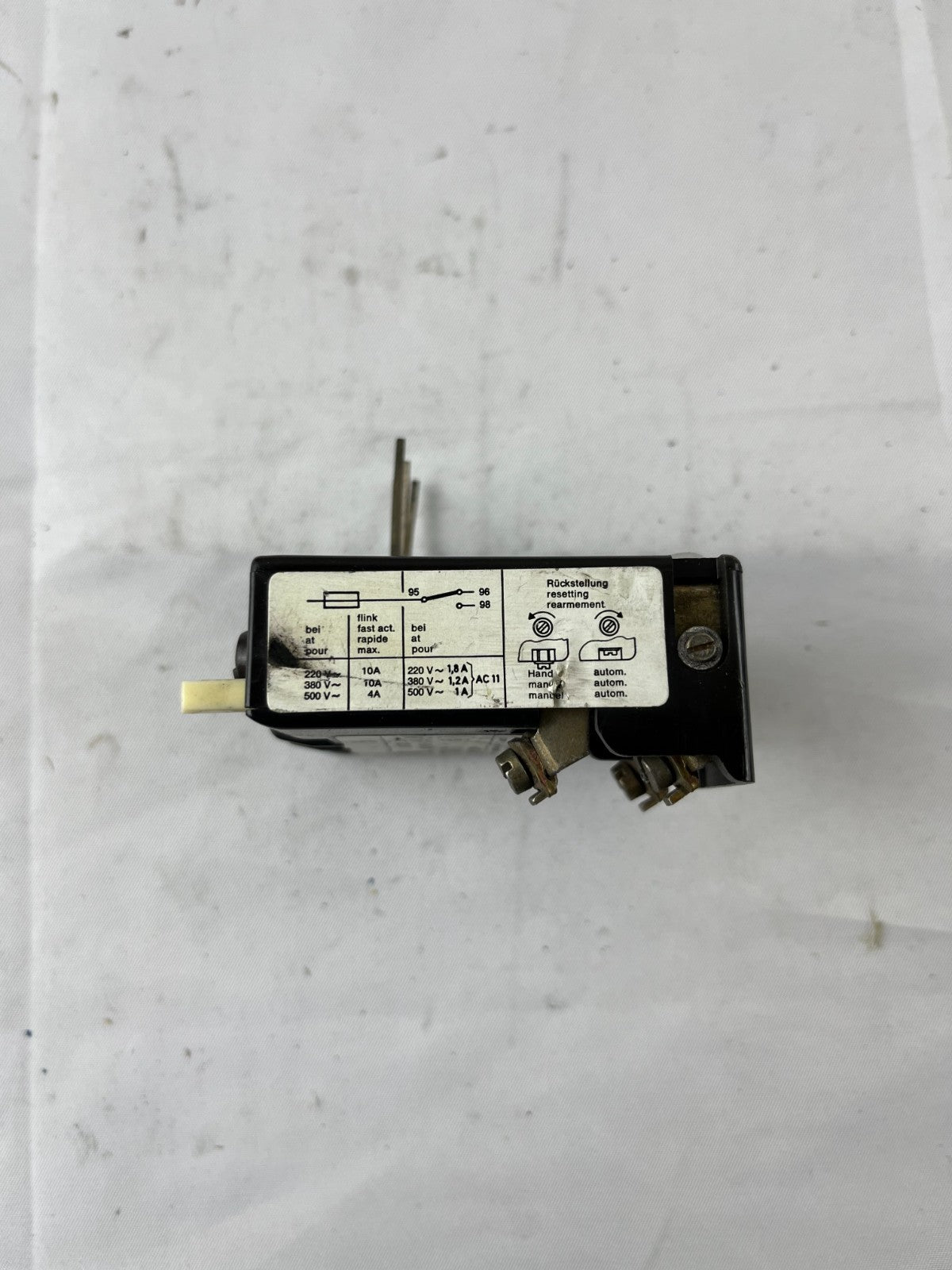 BBC Brown Boveri TSA11 GHC621 Thermal Overload Relay 500V Used Spare Part