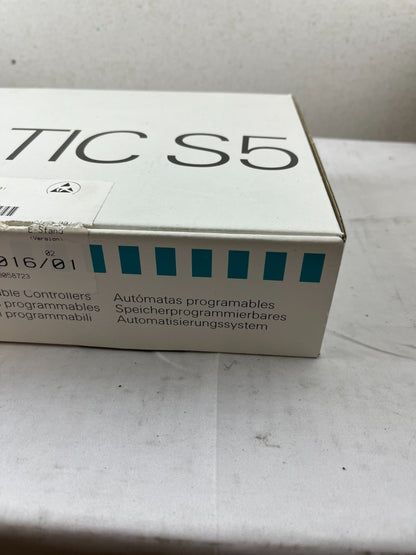 Siemens SIMATIC S5 PS 951 Power Supply 6ES5951-7LD21, 120/230V AC, 5 VDC 7/15 A