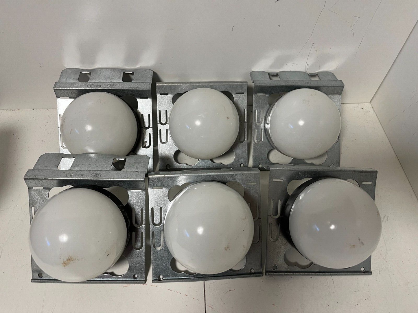 6x Banner K90LGYRPQ Indicator Lights - 12-30V DC - Industrial LED Status Lights