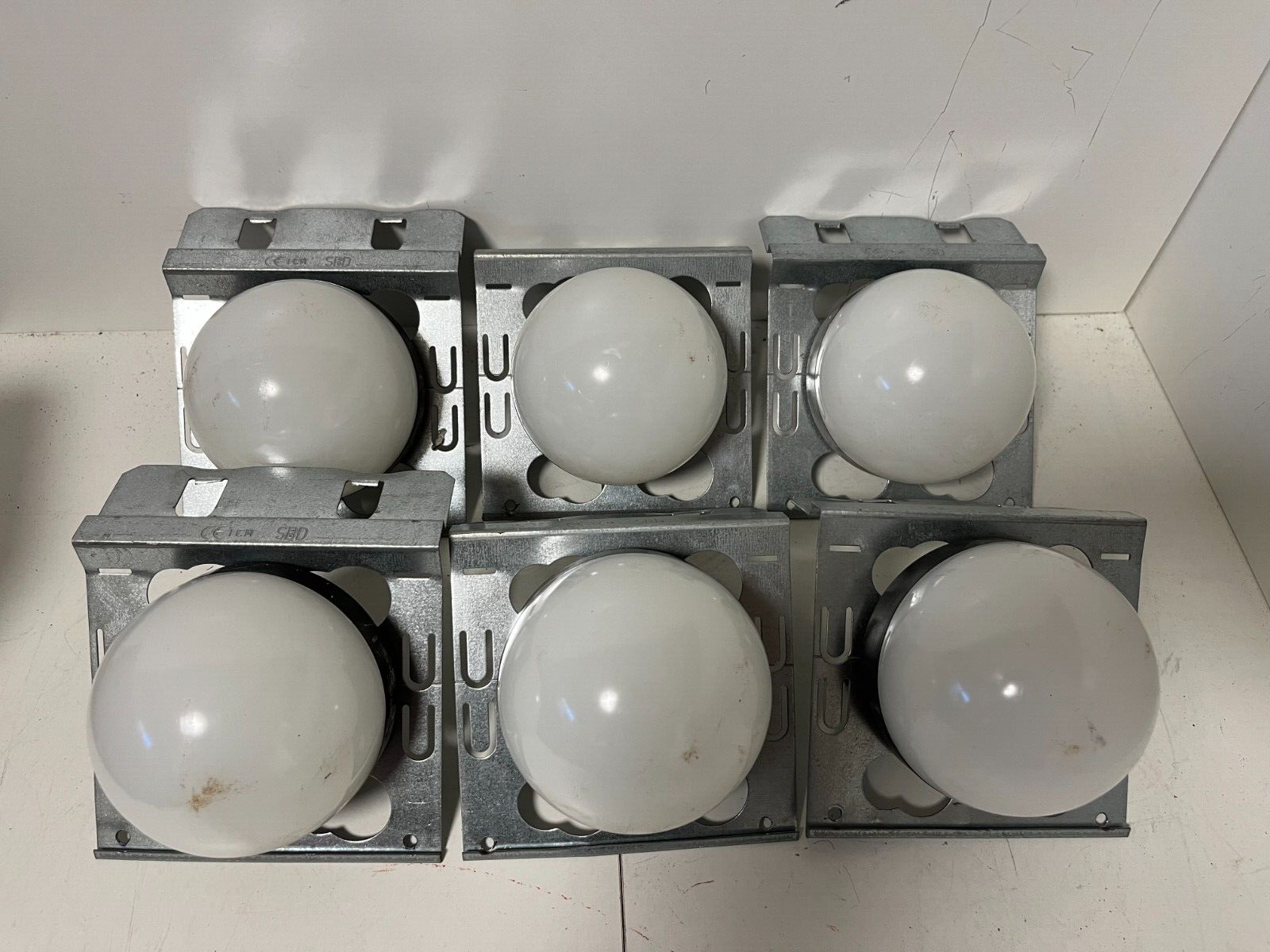 6x Banner K90LGYRPQ Indicator Lights - 12-30V DC - Industrial LED Status Lights