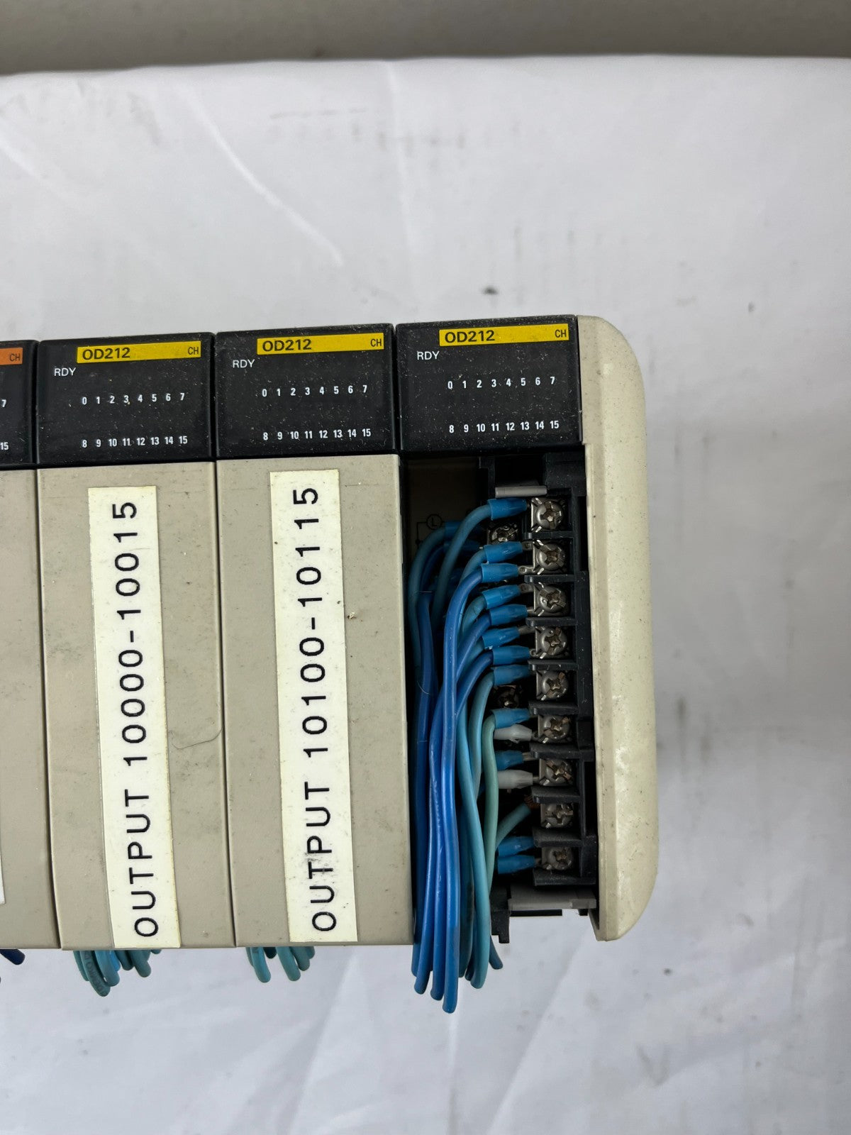 Omron CQM1 CPU41 PLC System PA203 ID212 OD212 Rack “PLC 2” Good Used