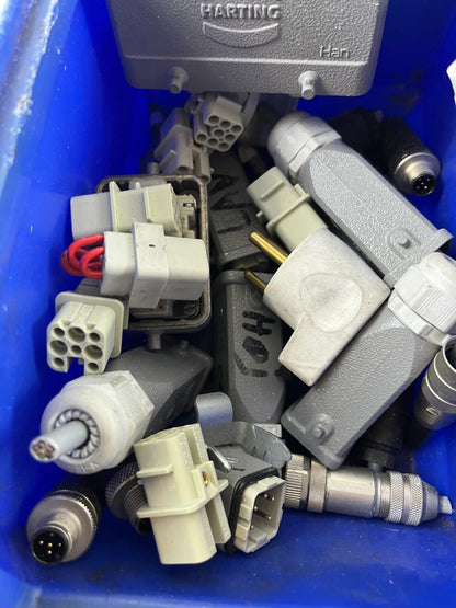 Harting Han Heavy Duty Connector Lot Hoods Inserts Cable Glands Mixed Spares