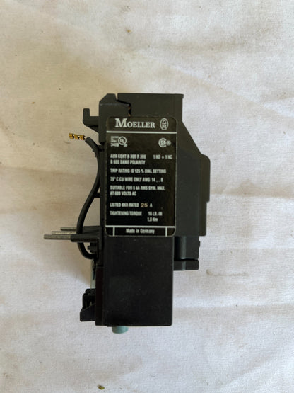Moeller Z00-6 Motor Overload Relay 4-6A New in Box - Spare Unit
