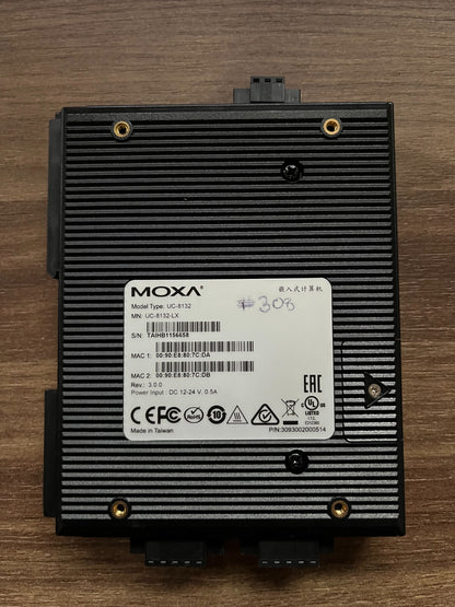 Moxa UC-8100-LX Industrial IoT Gateway - Dual LAN, Compact Design, Used, Tested