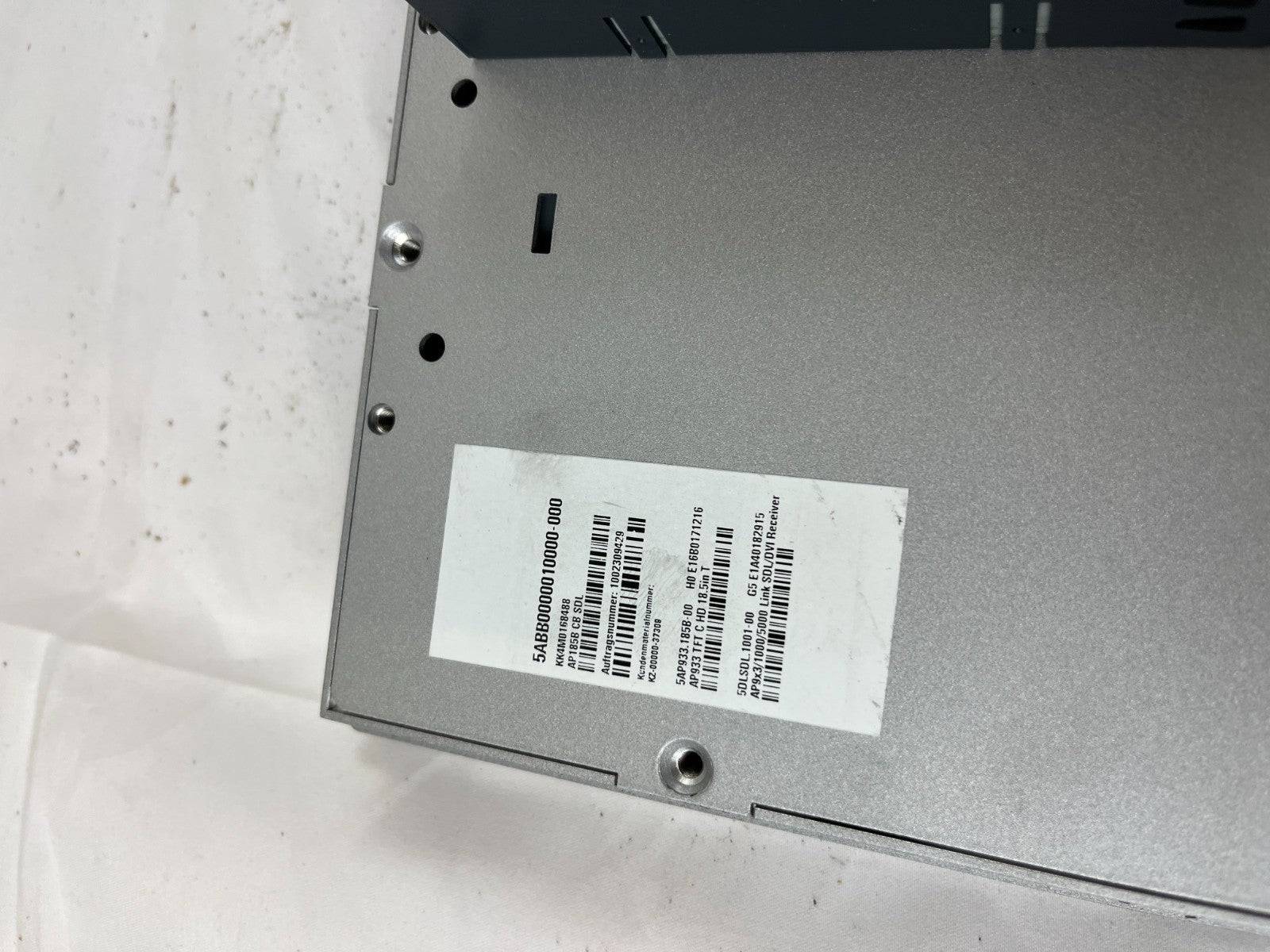 B&R Automation Panel AP933 TFT LCD 18.5" w/ SDI DVI Receiver 5AP933.1855-00