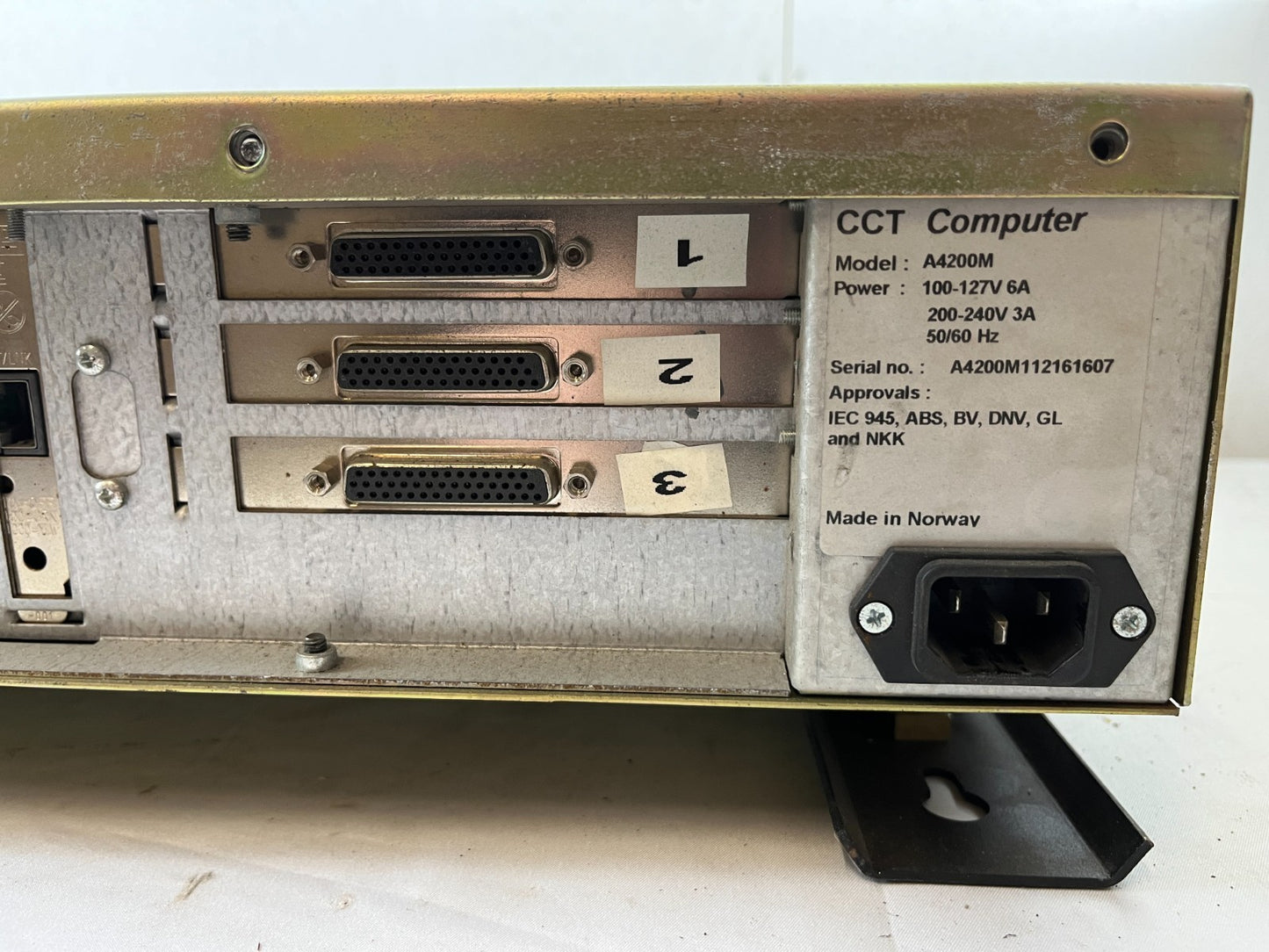NAVIS IVCS DP-O v3.2 Dynamic Positioning Computer A4200M Tested Working Unit