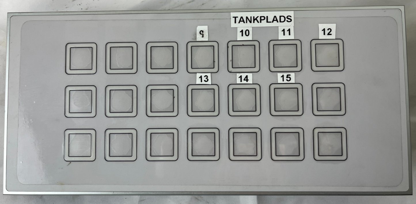 B&R 4XP0000.00-K46 Operator Panel Keypad 24VDC HMI Interface Used Spare Unit
