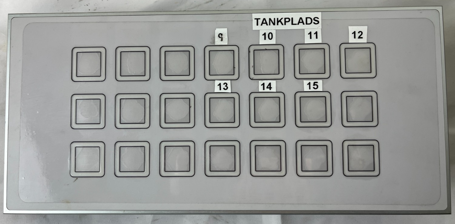 B&R 4XP0000.00-K46 Operator Panel Keypad 24VDC HMI Interface Used Spare Unit