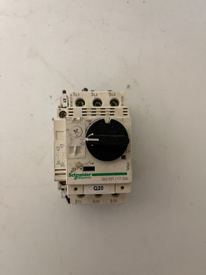 Schneider Electric GV2-P21 Motor Circuit Breaker 17–23A TeSys GV2 Manual Starter