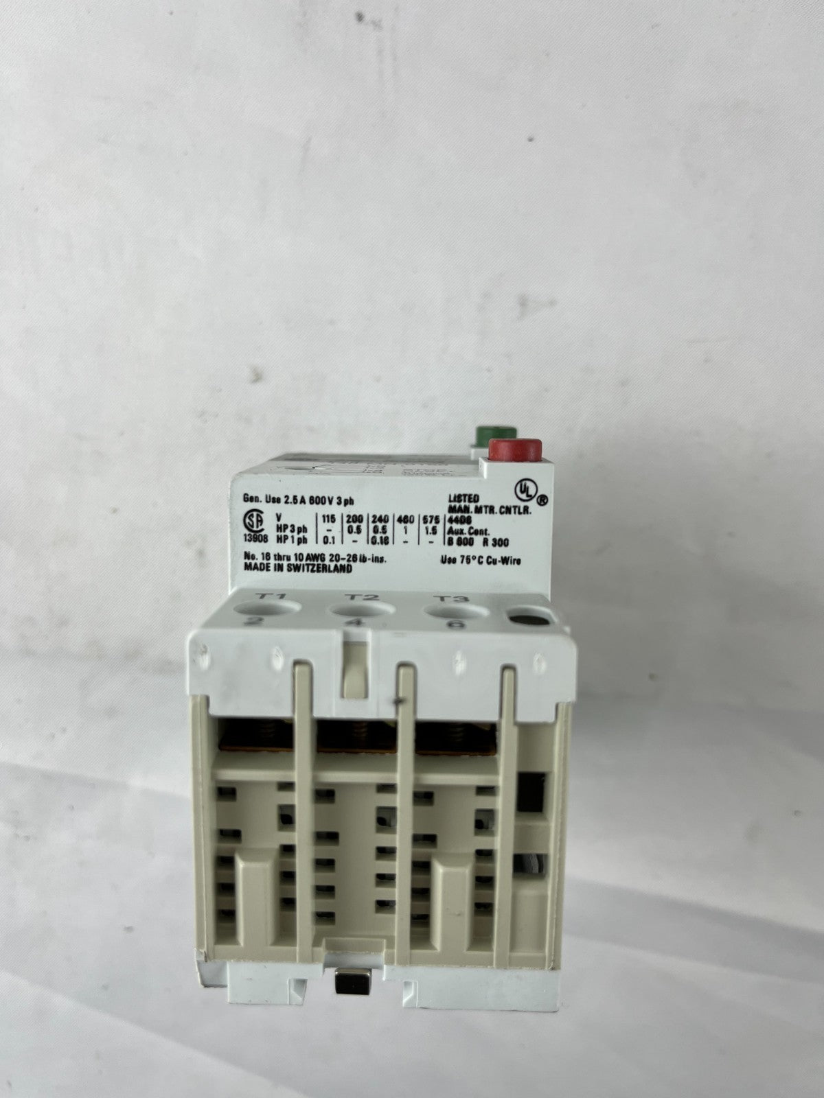 Allen‑Bradley 140-MN-0160 Manual Motor Starter 1.0–1.6A 3‑Pole Used Spare Part