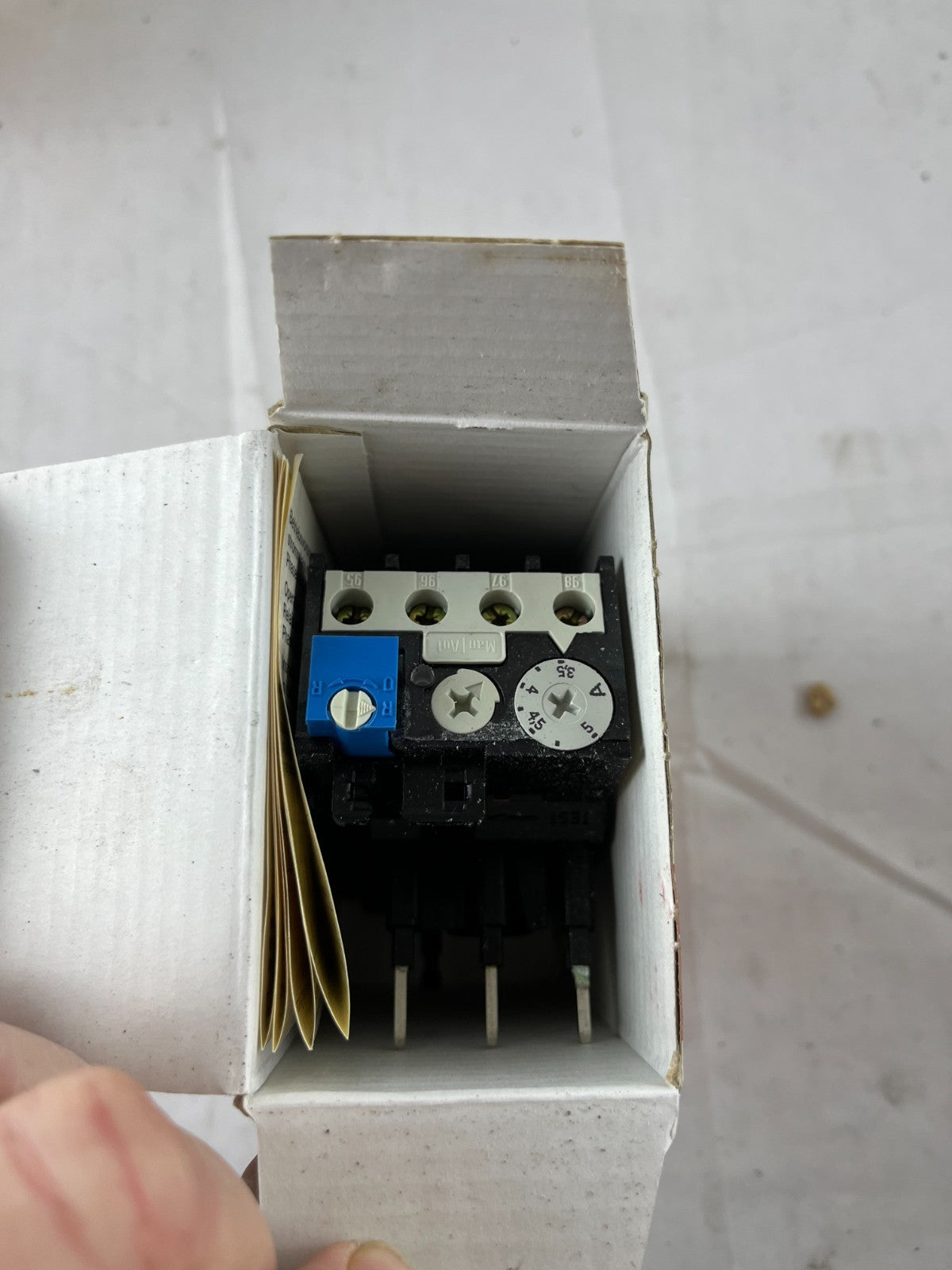 ABB T25 DU 5.0 Thermal Overload Relay 3.5–5.0A New in Box Spare Part