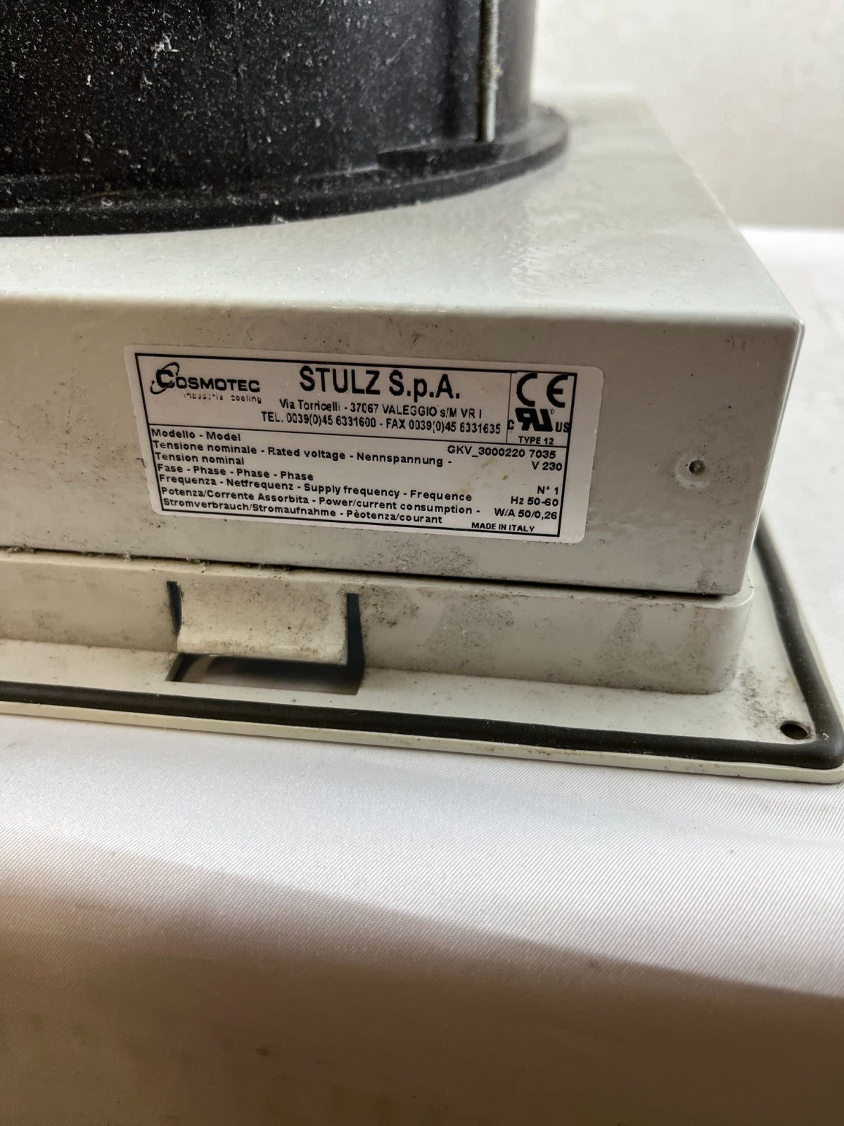 STULZ Cosmotec GKV_3000220 230V Cabinet Cooling Fan Unit Used Spare Part