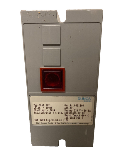 Old Dungs DGAI.36P Gas Burner Control Unit - 350 kW, 220V, IP40, Germany