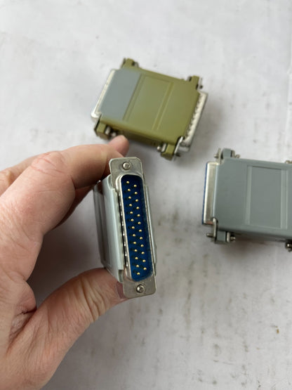 RS232 Mini Tester DB25 Serial Line Monitor LED Lot of 3 Used Spare Units