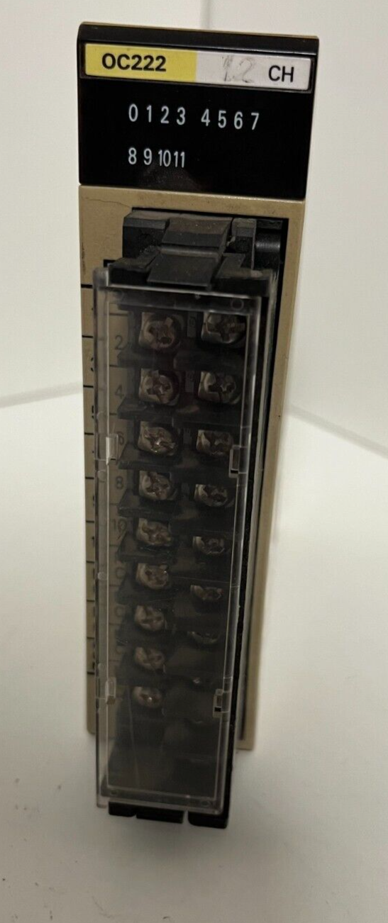 Omron C200H-OC222 Output Unit 250VAC/24VDC 2A - Used, Tested Working