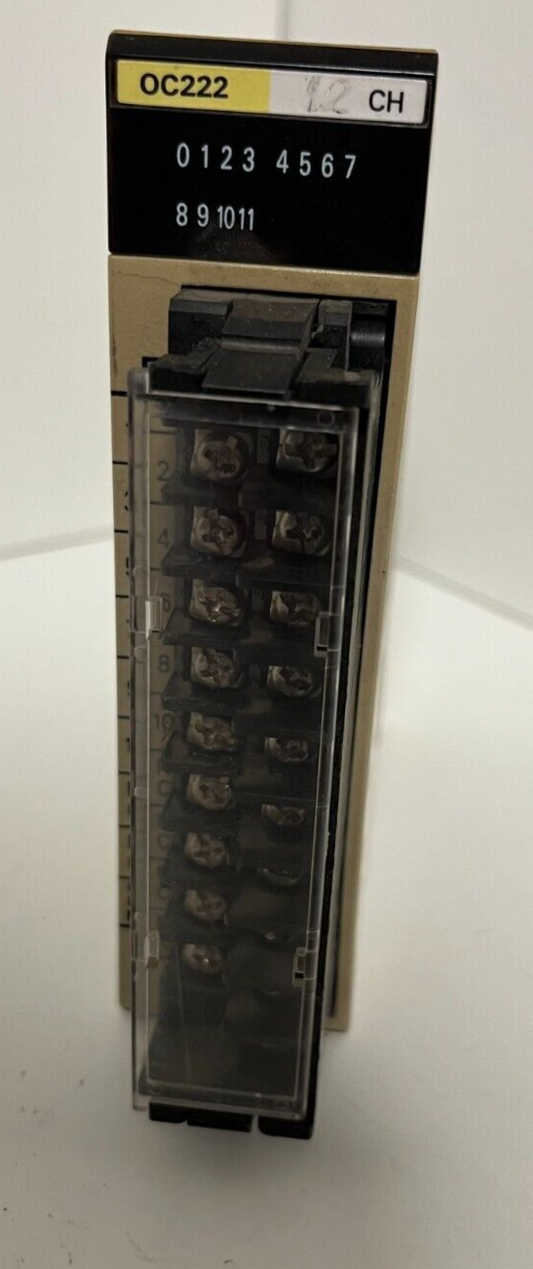 Omron C200H-OC222 Output Unit 250VAC/24VDC 2A - Used, Tested Working