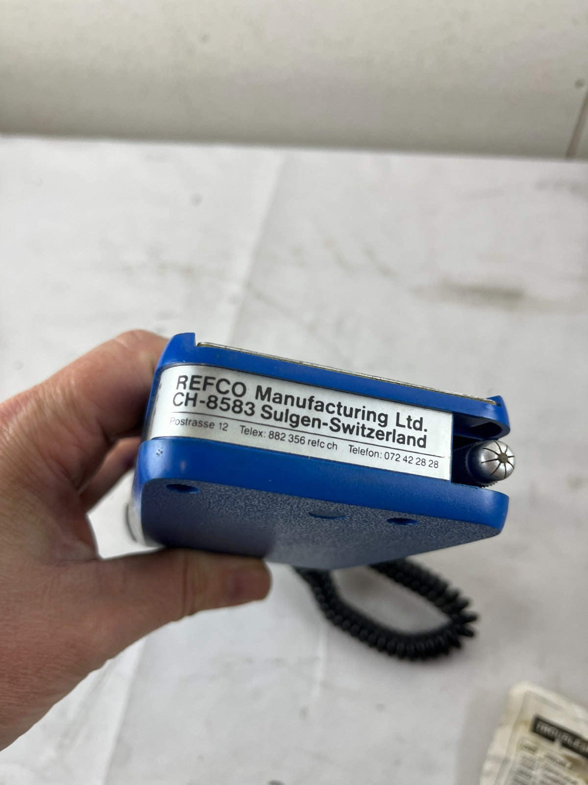 Refco 5650 Refrigerant Leak Detector Halogen CFC HCFC HFC w/ Case Used Spare