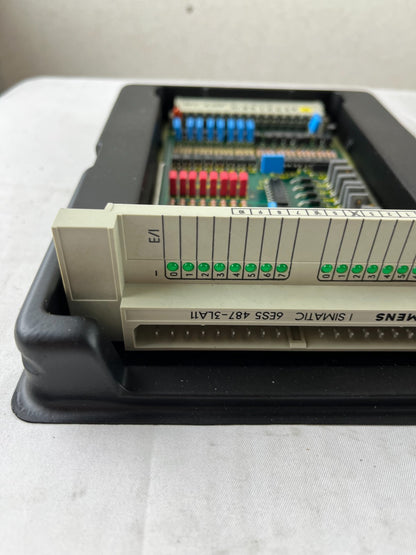 Siemens 6ES5 487-3LA11 SIMATIC S5-105R 8DI/8DO 24V DC I/O Module New