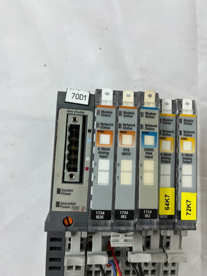 Allen-Bradley 1734 Point I/O DeviceNet Analog I/O RTD Bundle Tested Working