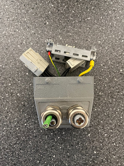 Harting Han Industrial Connector with Mixed Power & Data Modules - Used