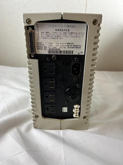 GSE Powerware PICO II P2-1200C 1200VA UPS Uninterruptible Power Supply Used