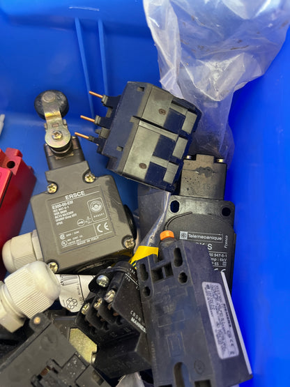 Telemecanique XCK Industrial Limit Switches & Control Components Mixed Bundle Used