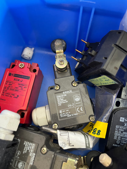 Telemecanique XCK Industrial Limit Switches & Control Components Mixed Bundle Used