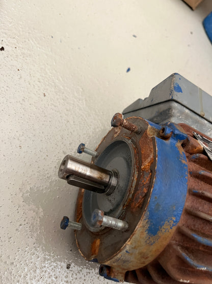 VEM K21R 80 K 4 0.55kW 3-Phase Electric Motor 230/400V Used Working