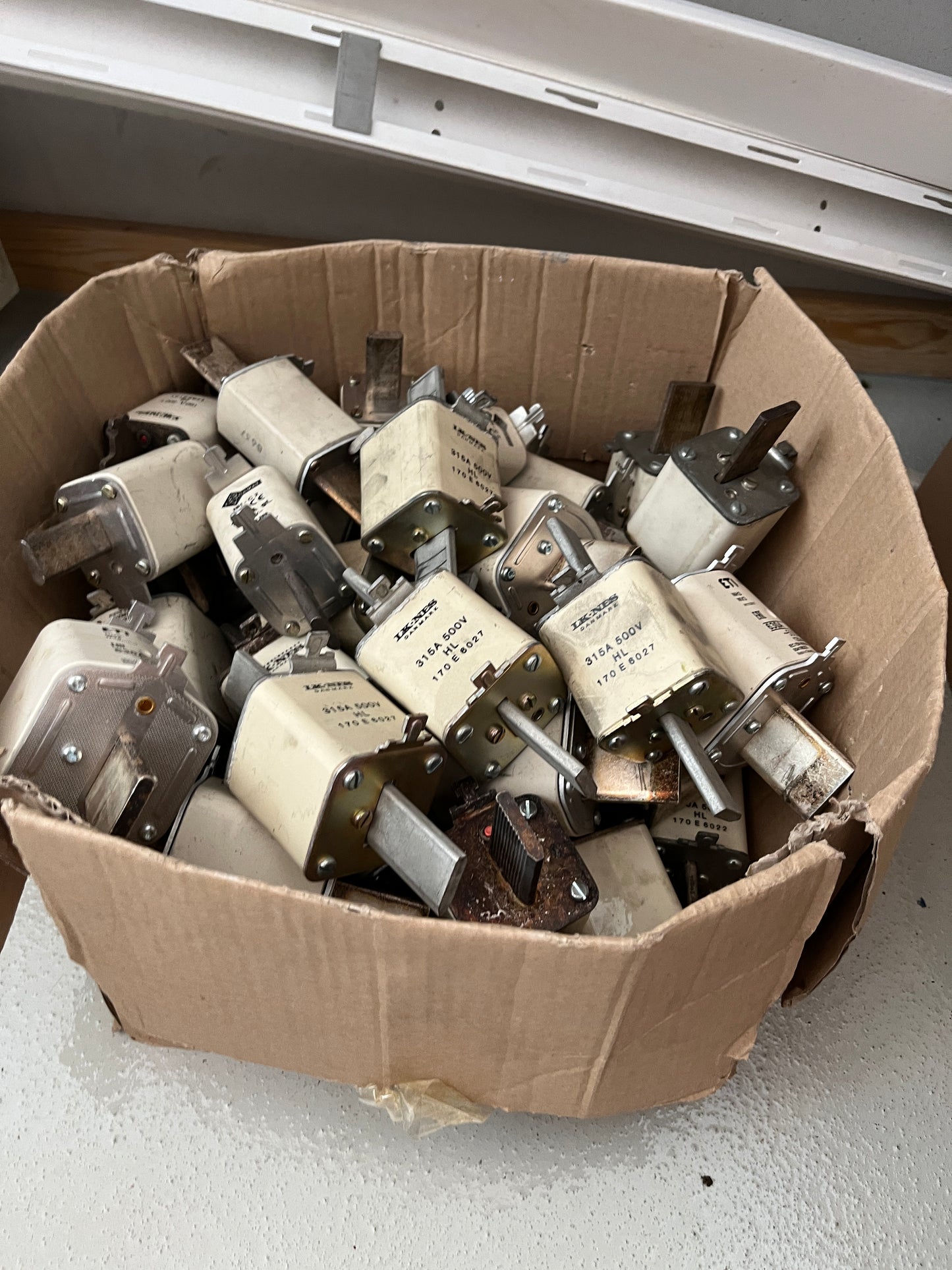 315A 500V NH Industrial Fuse Links Mixed Bundle IK-NES ETI Used