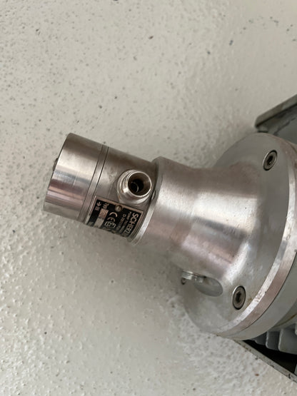 AC-Motoren GmbH 3-Phase Motor with Scherzinger Pump Head IP55 Used Working