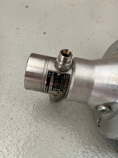 AC-Motoren GmbH 3-Phase Motor with Scherzinger Pump Head IP55 Used Working