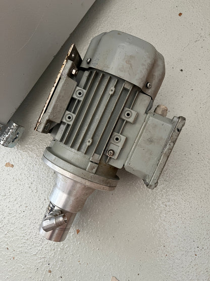AC-Motoren GmbH 3-Phase Motor with Scherzinger Pump Head IP55 Used Working