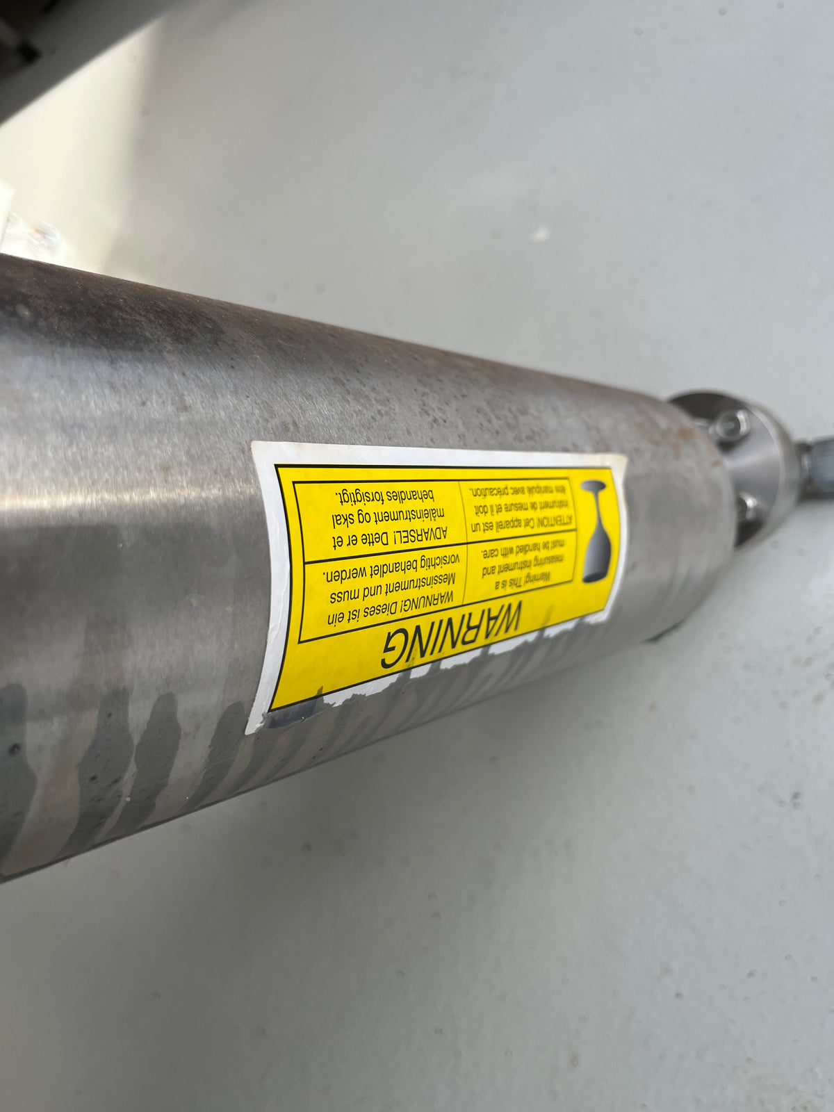 Siemens SITRANS F C MASSFLO MASS 2100 7ME4100-1EC21-1CA1 DN15 PN40 Flowmeter Used