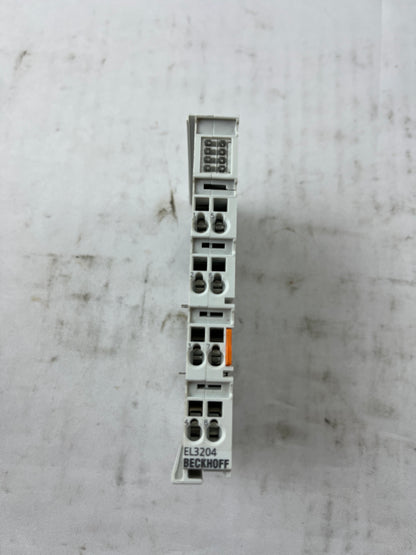 Beckhoff EL3204 4-Channel PT100/KTY Analog Input Module