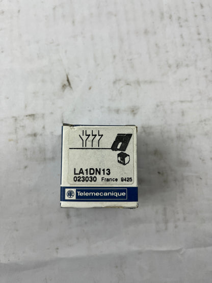 Telemecanique LA1DN13 Auxiliary Contact Block 1NO + 3NC – New