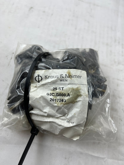 Kraus & Naimer S3C.G000.A Components – 25 pcs – New