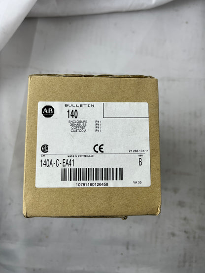 Allen-Bradley 140A-C-EA41 Enclosure IP41 Series B – New
