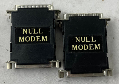Null Modem Adapter DB25 Male to Female - Used 2 pieces